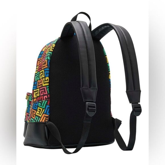 NWT Balmain Labyrinth Canvas Backpack - Picture 2 of 4